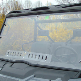 Arctic Cat Prowler Pro 1-Piece Windshield w-Vent, Clamp and Hard Coat Options - 3 Star UTV