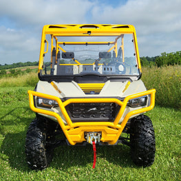 Arctic Cat Prowler PRO Crew - 1 Pc Windshield w/Vent, Clamp and Hard Coat Options - 3 Star UTV