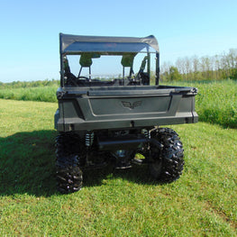 Arctic Cat Stampede - 1 Pc Lexan Back Panel w- Clamp and Vent Options - 3 Star UTV