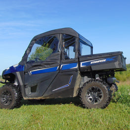 Arctic Cat Stampede - Full Cab Enclosure for Hard Windshield - 3 Star UTV
