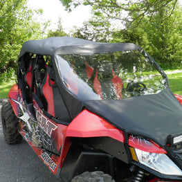 Arctic Cat Wildcat 4 Seater - Full Cab Enclosure w- Vinyl Windshield - 3 Star UTV