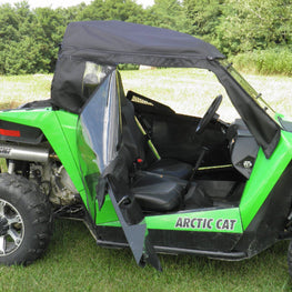 Arctic Cat Wildcat Trail - Soft Upper Doors-Top- Combo w- Lower Door Inserts - 3 Star UTV