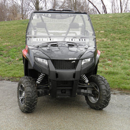 Artic Cat Prowler 550-700XT-1000XT 2-Pc Scratch-Resistant Windshield - 3 Star UTV