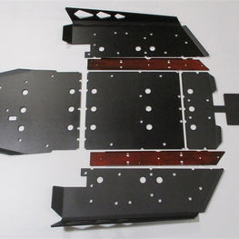 Trail Armor Can Am Maverick X3 Turbo, X3 X DS Turbo R, X3 X RS Turbo R, X3 X MR Turbo, X3 X RC Turbo, X3 X DS Turbo RR, X3 X MR Turbo RR, X3 X RS Turbo RR, X3 X RC Turbo RR, X3 DS Turbo, X3 X DS Turbo RR Smart Shox Full Skids with Integrated Slider Nerfs