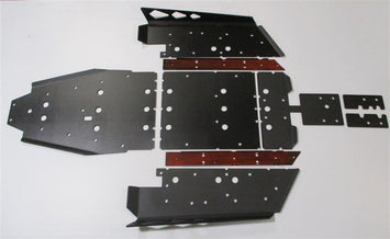 Trail Armor Can Am Maverick X3 Turbo, X3 X DS Turbo R, X3 X RS Turbo R, X3 X MR Turbo, X3 X RC Turbo, X3 X DS Turbo RR, X3 X MR Turbo RR, X3 X RS Turbo RR, X3 X RC Turbo RR, X3 DS Turbo, X3 X DS Turbo RR Smart Shox Full Skids with Integrated Slider Nerfs