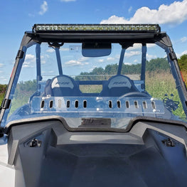 BLOWOUT SPECIAL-Polaris RZR XP 1000/XP Turbo - 1 Pc Scratch-Resistant Windshield - 3 Star UTV