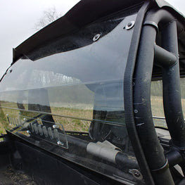 Can-Am Commander - 1 Pc Lexan Back Panel w- Vent, Clamp and Lower Panel Options - 3 Star UTV