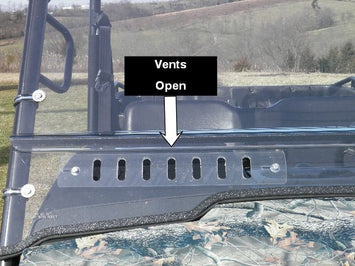 Can-Am Defender - 2 Pc Windshield - 3 Star UTV