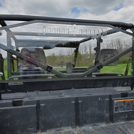 Can-Am Defender Max 4 - 1 Pc Lexan Back Panel w- Vent Option - 3 Star UTV