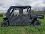 Can-Am Defender Max 4 - Full Cab Enclosure For Hard Windshield-Full Doors - 3 Star UTV