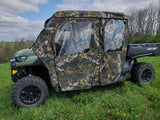 Can-Am Defender Max 4 - Full Cab Enclosure For Hard Windshield-Full Doors - 3 Star UTV