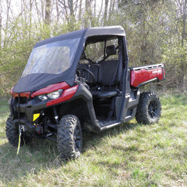 Can-Am Defender - Vinyl Windshield- Top Combo - 3 Star UTV
