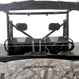 CF Moto UForce 600 - Half Windshield w- Scratch Resistant Option - 3 Star UTV