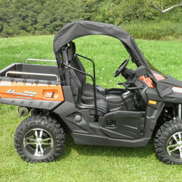 CF Moto UForce 800 - Vinyl Windshield - Top Combo - 3 Star UTV