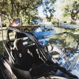 CF Moto Z Force 950 - 2 Piece Tinted Roof - 3 Star UTV