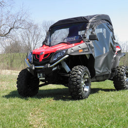 CF Moto ZForce 500-800-1000 - Full Cab for Hard Windshield - Full Doors - 3 Star UTV