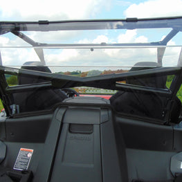 CF Moto ZForce 950 - Rear Windshield w- Tint, Clamp and Vent Options - 3 Star UTV