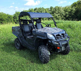 CFMoto UForce 500/800 - Full Cab Enclosure for Hard Windshield (Full Doors) - 3 Star UTV