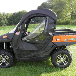 CFMoto UForce 500/800 - Full Cab Enclosure with Vinyl Windshield (Half Doors) - 3 Star UTV