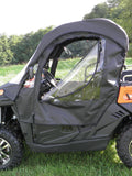 CFMoto UForce 500/800 - Full Cab Enclosure with Vinyl Windshield (Half Doors) - 3 Star UTV