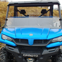 CFMoto UForce 500/800 - Half Windshield w/Scratch Resistant Option - 3 Star UTV