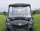 CFMoto UForce 800 XL - 2 Pc Scratch-Resistant Windshield with Vent and Clamp Options