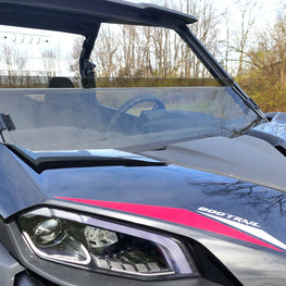 CFMoto ZForce 800 Trail/950 Trail & Sport - Tinted Half Windshield - 3 Star UTV