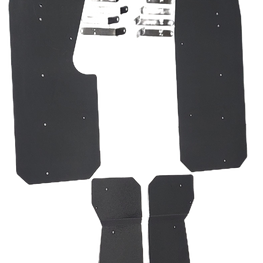 Trail Armor 2024 - 2025 RZR XP 1000 and RZR XP 4 1000 (Sport, Premium, Ultimate) Mud Flap Fender Extensions