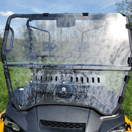 Cub Cadet Challenger 400 - 2 Pc Scratch-Resistant Windshield - 3 Star UTV