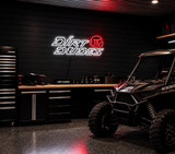 Official Dirt Dudes UTV Logo LED Neon Sign