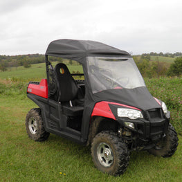 HiSun 800 - Vinyl Windshield- Top Combo - 3 Star UTV
