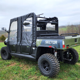HiSun Sector 1000 Crew - Soft Upper Doors - 3 Star UTV