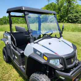 HiSun Sector 250 - 1 Pc Windshield with Vent and Hard Coat Options - 3 Star UTV