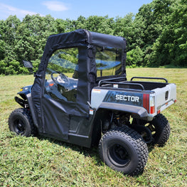 HiSun Sector 250 - Door/Rear Window Combo - 3 Star UTV