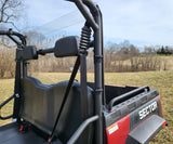 HiSun Sector 450 - 1 Pc Lexan Back Panel w- Vent, Clamp and Lower Panel Options - 3 Star UTV