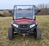 HiSun Sector 450 - 2 Pc Windshield with Optional Clamp-Vent-Hard Coat - 3 Star UTV