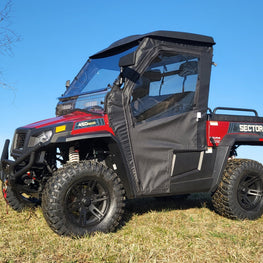 HiSun Sector 450 - Door-Rear Window Combo - 3 Star UTV