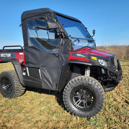 HiSun Sector 450 - Full Cab Enclosure for Hard Windshield - 3 Star UTV