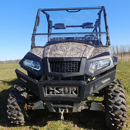 HISUN Sector 550-750 - 2 Pc Scratch-Resistant Windshield - 3 Star UTV