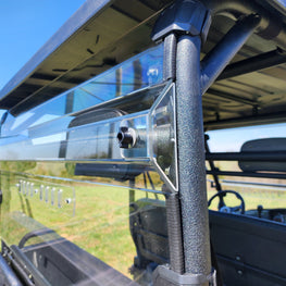 HiSun Sector 750 Crew - 1 Pc Lexan Back Panel w/Vent Option - 3 Star UTV