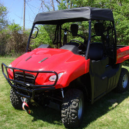 Honda Big Red - Vinyl Windshield-Top-Rear Combo - 3 Star UTV