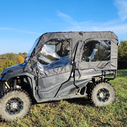 Honda Pioneer 1000-5 - Door/Rear Window Combo (Upper Doors/Rear Panel) - 3 Star UTV