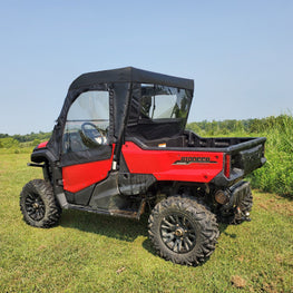 Honda Pioneer 1000 - Full Cab for Hard Windshield (Upper Doors) - 3 Star UTV