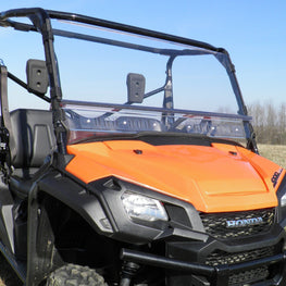 Honda Pioneer 1000/1000-5/1000-6 - 2 Pc Lexan Windshield - 3 Star UTV
