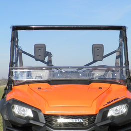 Honda Pioneer 1000/1000-5/1000-6 - 2 Pc Scratch-Resistant Windshield - 3 Star UTV