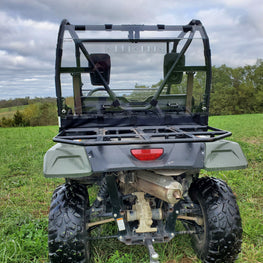 Honda Pioneer 500-520-Lexan Back Panel w-Vent & Soft Lower Panel Options - 3 Star UTV