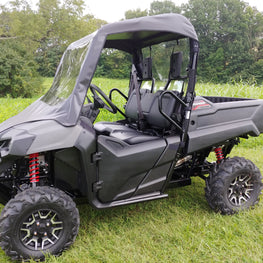 Honda Pioneer 700 2 Seater - Vinyl Windshield-Top-Rear Combo - 3 Star UTV