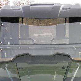 Honda Pioneer 700 4-Seater - 2 Pc Windshield with Clamp, Vent, and Hard Coat Options - 3 Star UTV