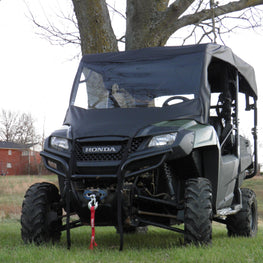 Honda Pioneer 700 4 Seater - Vinyl Windshield-Top Combo - 3 Star UTV