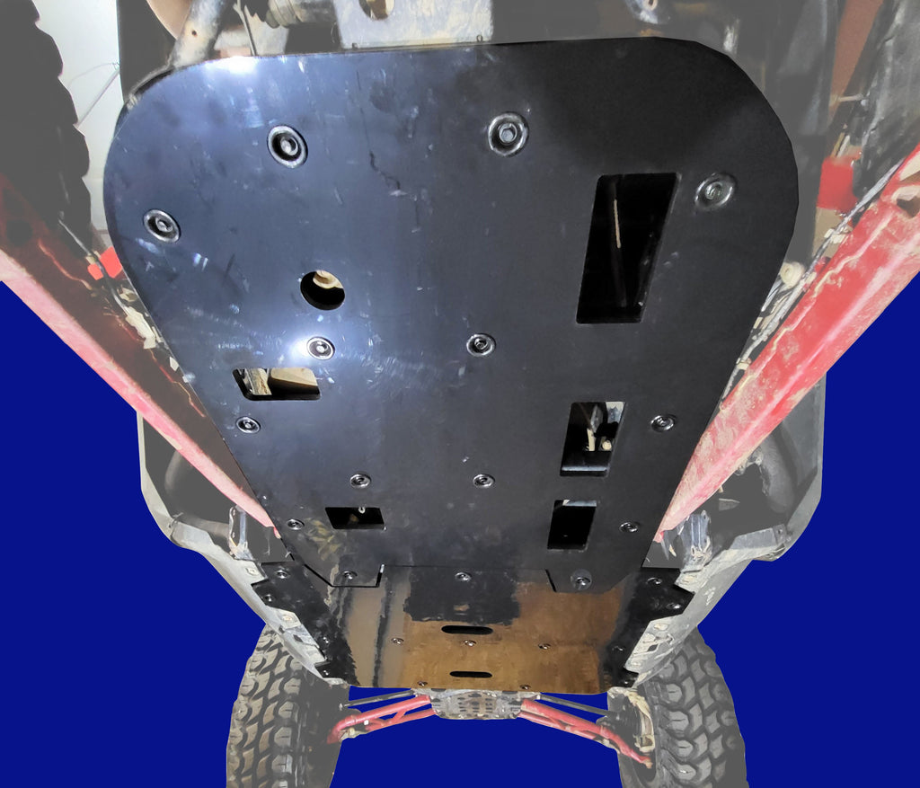 Honda Talon 2-Seater HDPE Skid Plate - 3 Star UTV